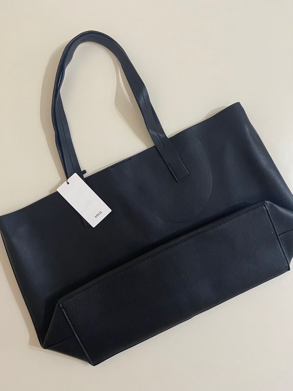 Mango Siyah shopper Çanta — görsel 8/8