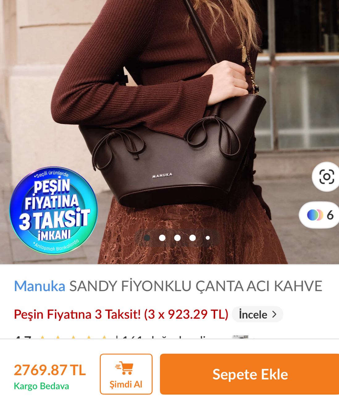 Manuka Kol Çantası — görsel 4/4