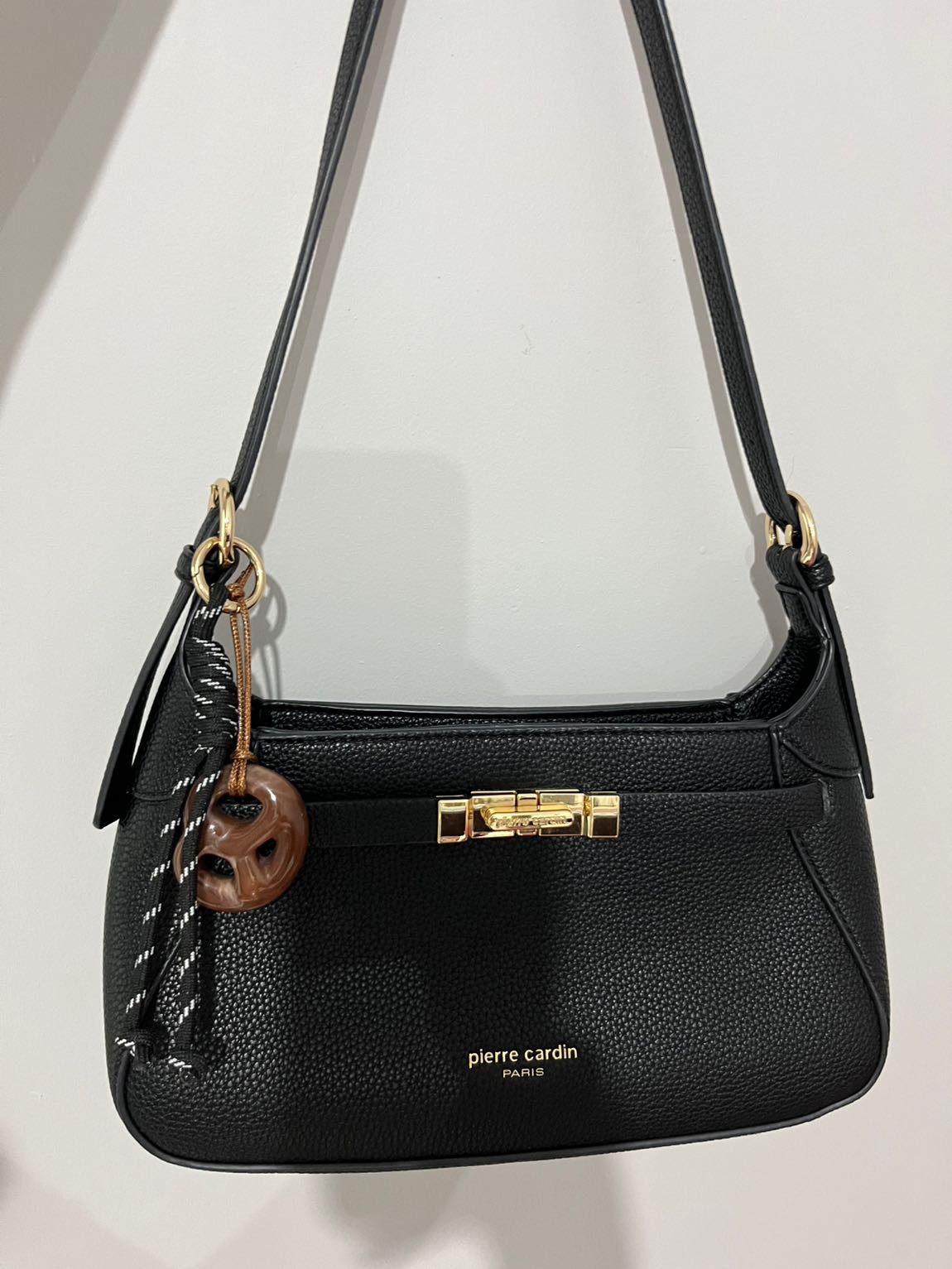 Pierre Cardin Siyah Omuz Çantası — görsel 5/5
