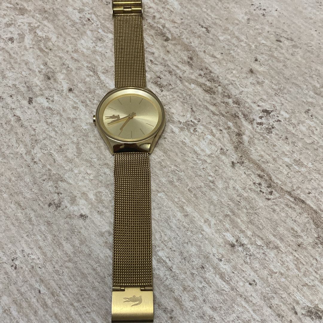 Lacoste Altın Saat — görsel 9/9