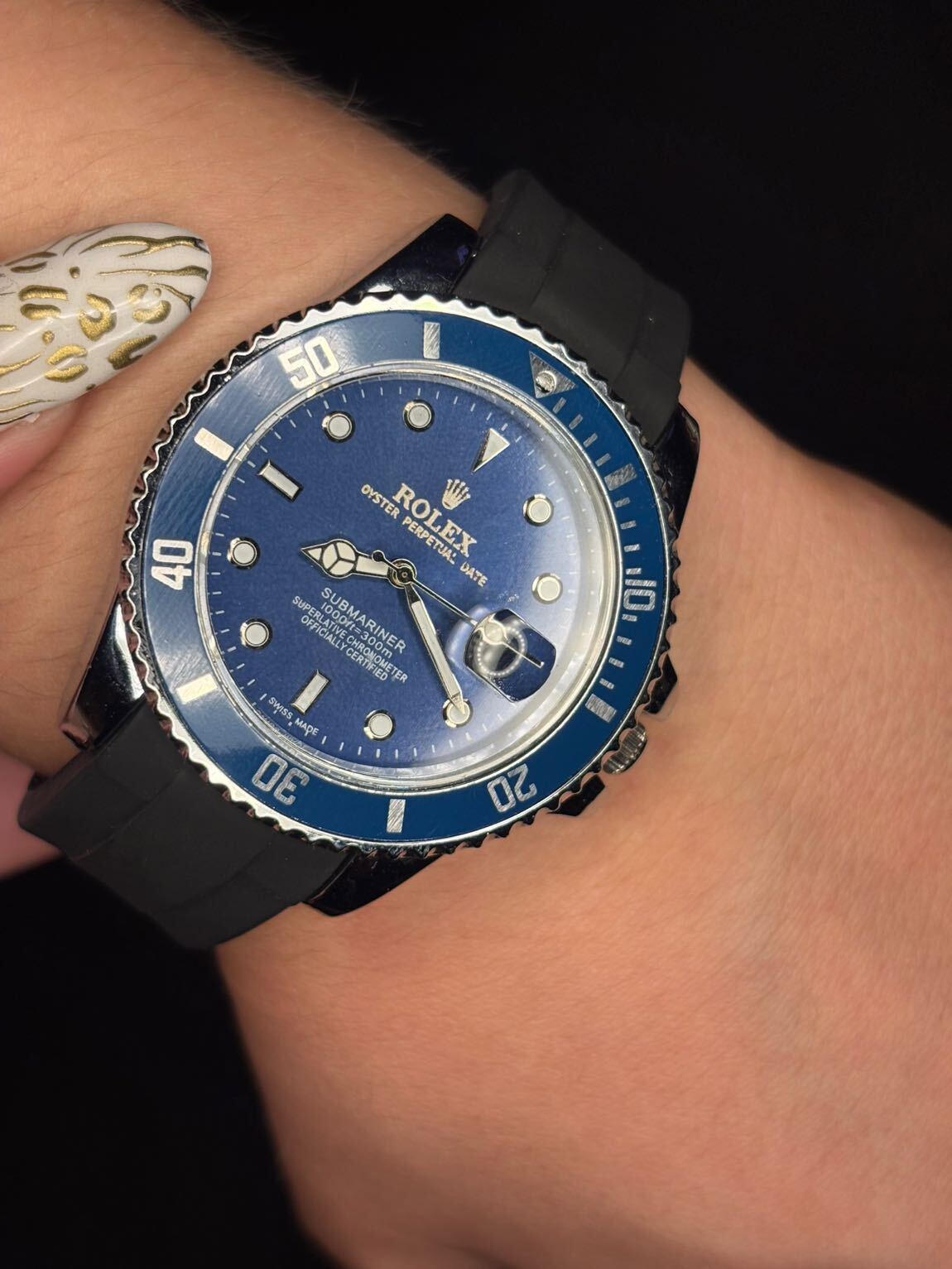 Rolex Submariner Mavi Erkek Kol Saati — görsel 3/5