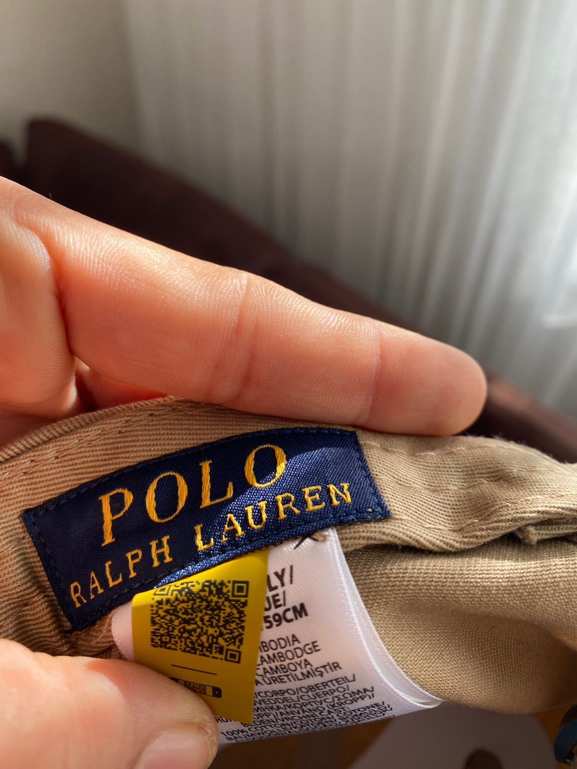 Polo Ralph Lauren bej Şapka — görsel 4/5