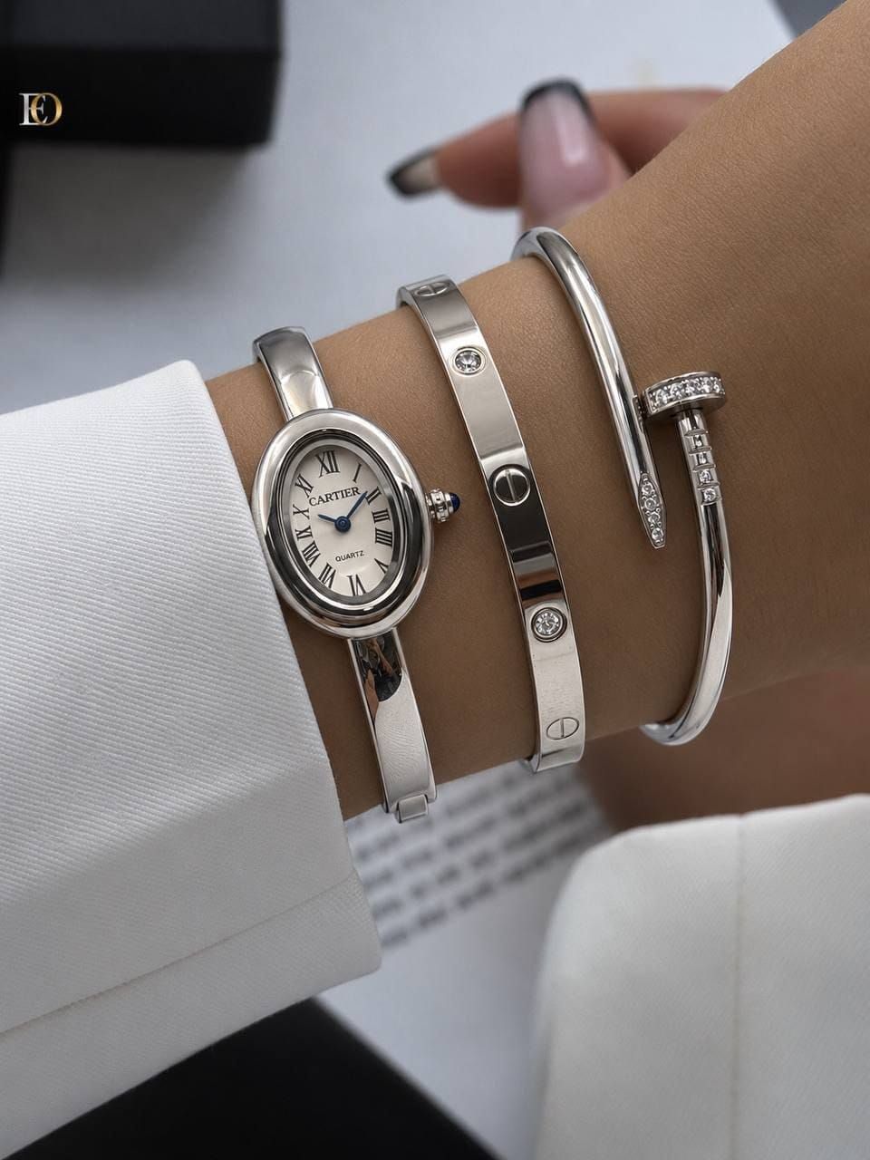 Cartier Set Kolye ve Bileklik — görsel 3/3