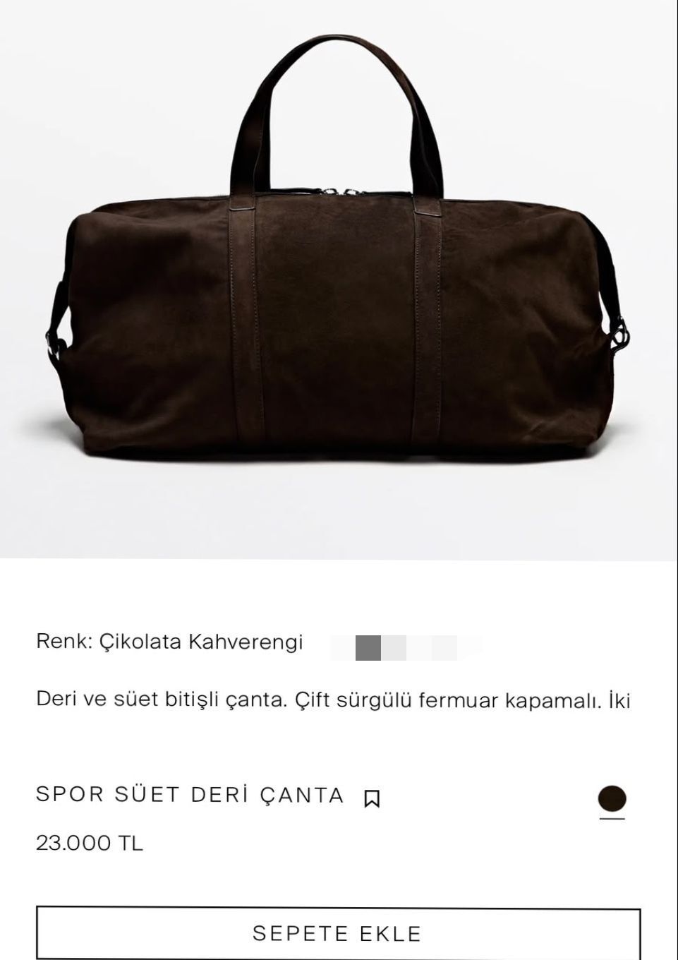 Massimo Dutti Çanta — görsel 2/5