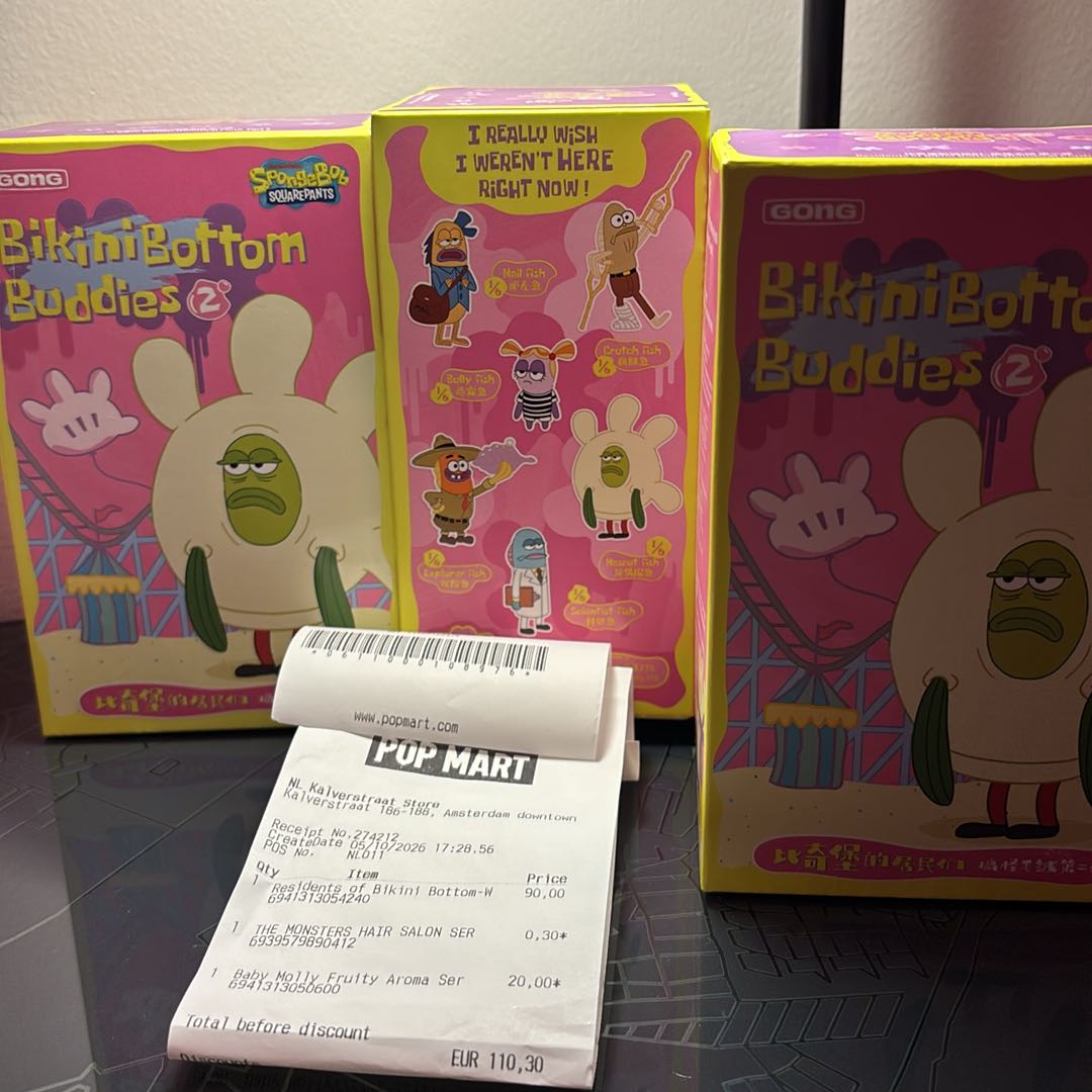 Pop Mart Bikini Bottom serisi — görsel 2/2