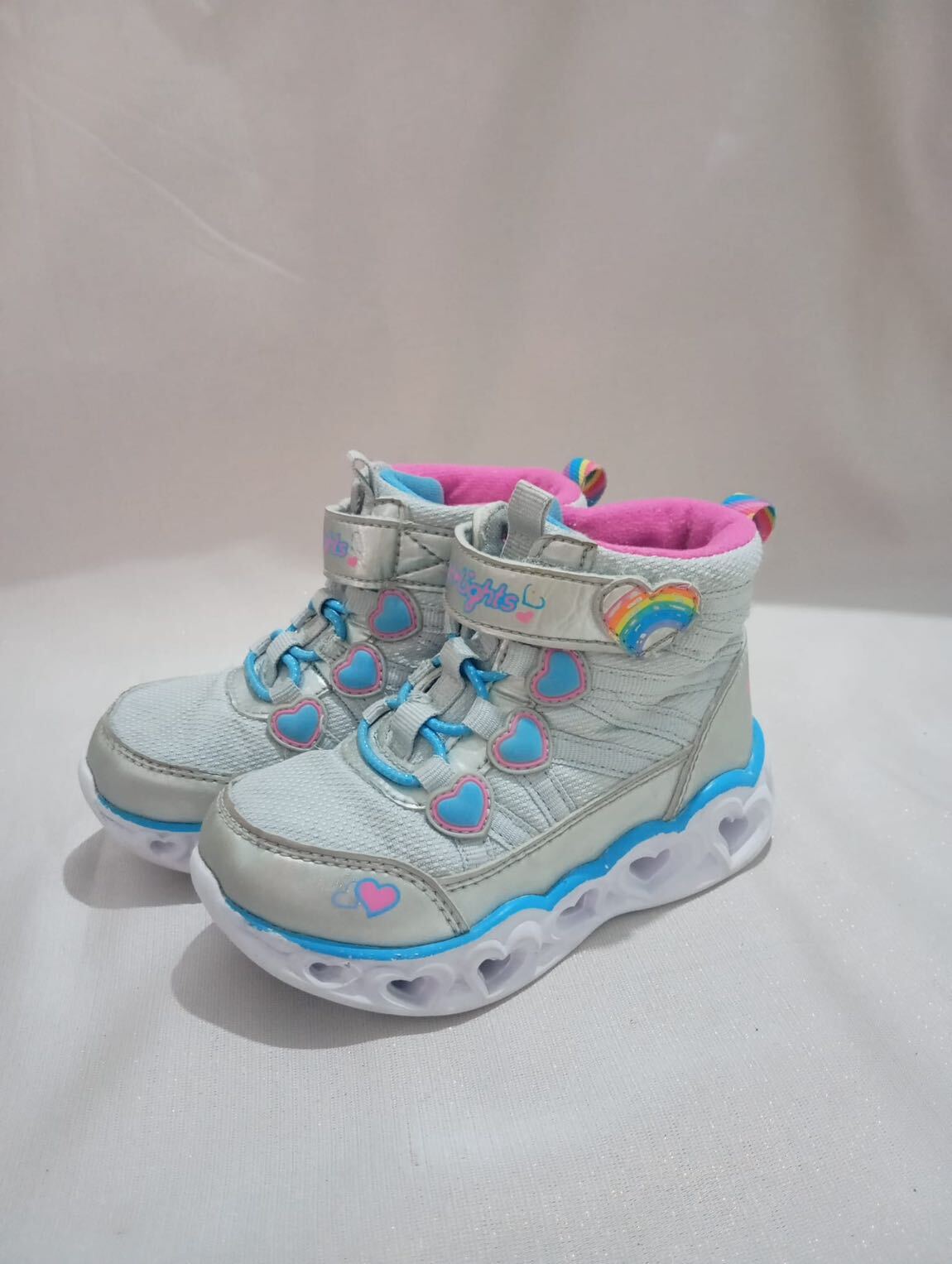 Orjinal Skechers Heart Lights Bot — görsel 3/6