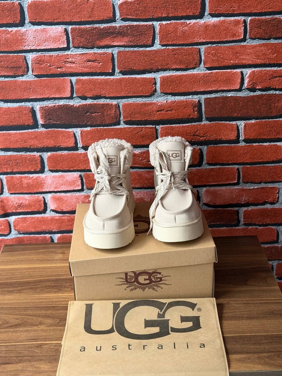 UGG BOT BAĞCIKLI KADIN BOT — görsel 3/4