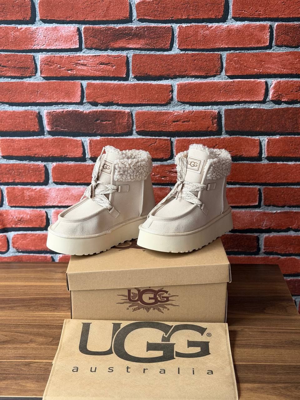 UGG BOT BAĞCIKLI KADIN BOT — görsel 2/4