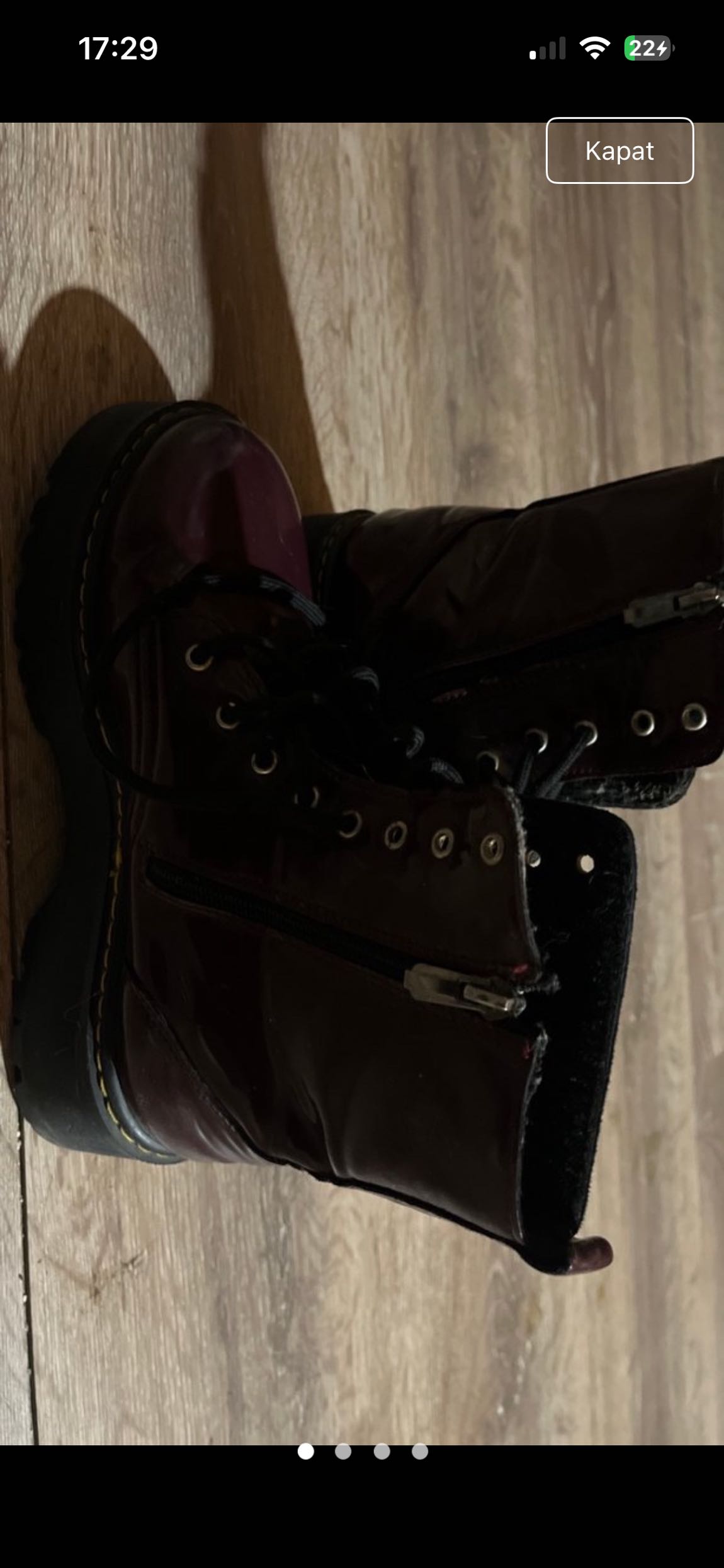 Dr. Martens Bordo Postal Bot — görsel 2/3