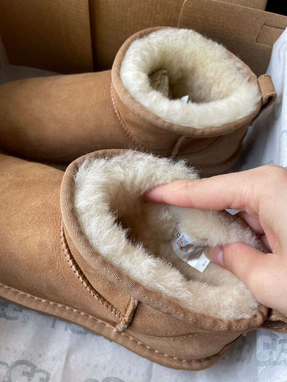 Ugg ultra mini platform chestnut — görsel 6/6