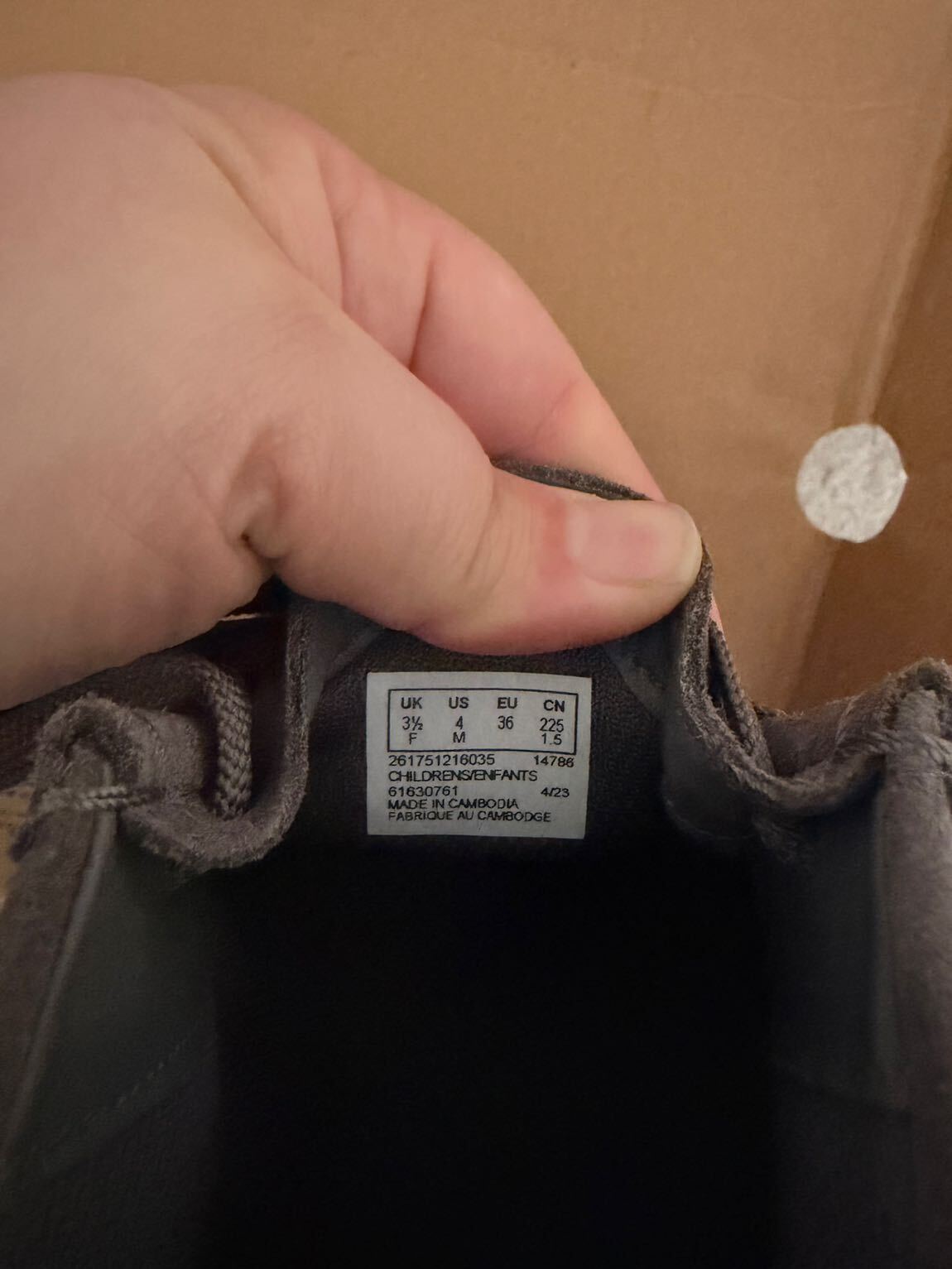 Clarks Gri Süet Ayakkabı bot — görsel 5/7