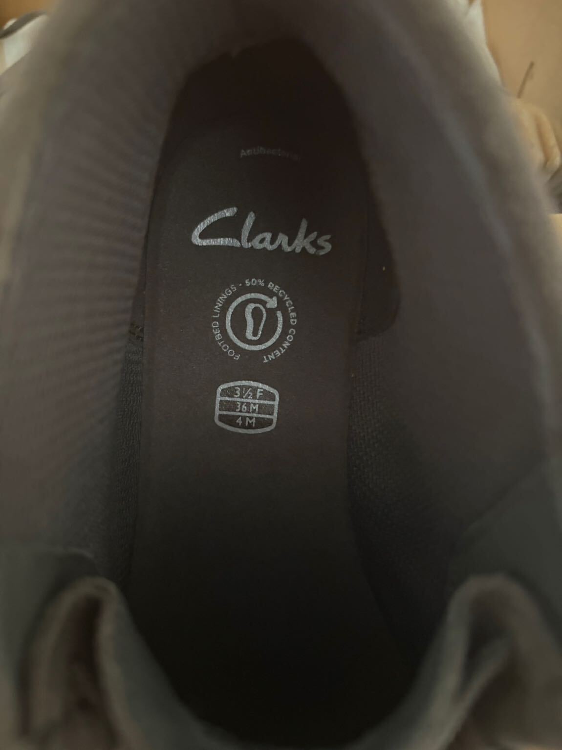 Clarks Gri Süet Ayakkabı bot — görsel 6/7