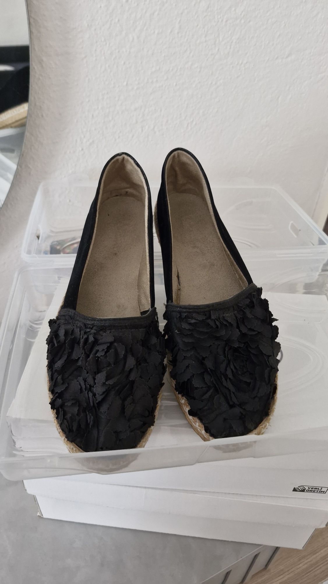 Bambi Siyah Espadril Sandalet — görsel 2/3