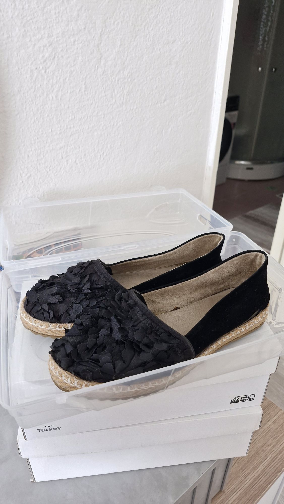 Bambi Siyah Espadril Sandalet — görsel 3/3