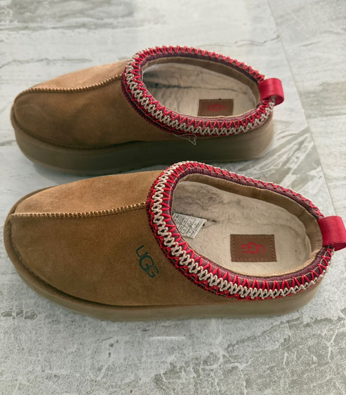 Ugg Tazz II Kadın platform deri terlik — görsel 5/7