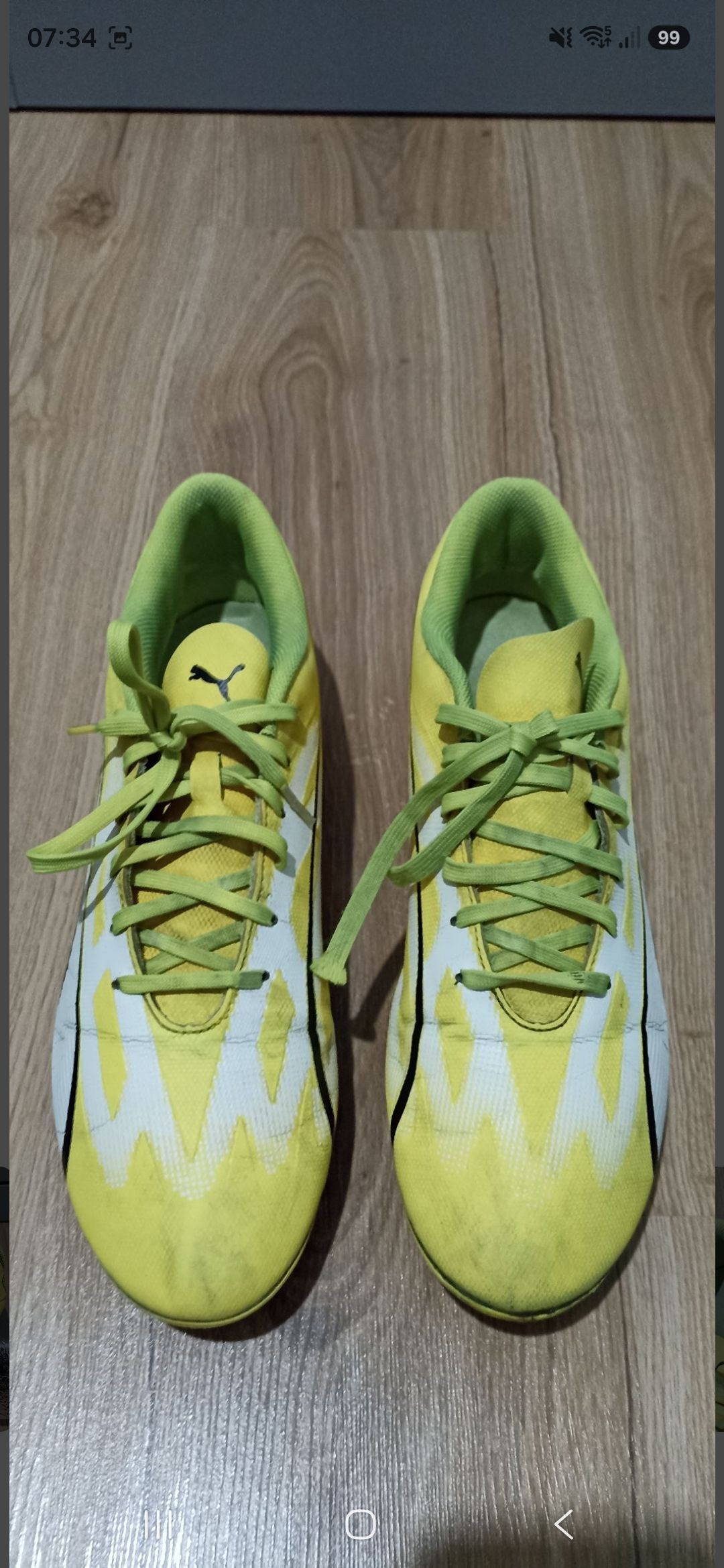 Puma Krampon Yeşil Halı Saha Ayakkabısı — görsel 5/8
