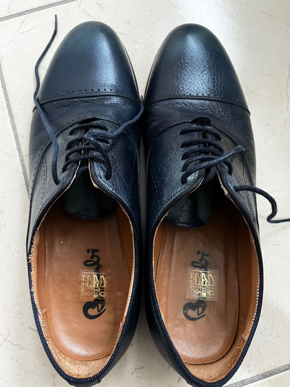 Bambi 42 Lacivert Oxford Ayakkabı — görsel 6/7