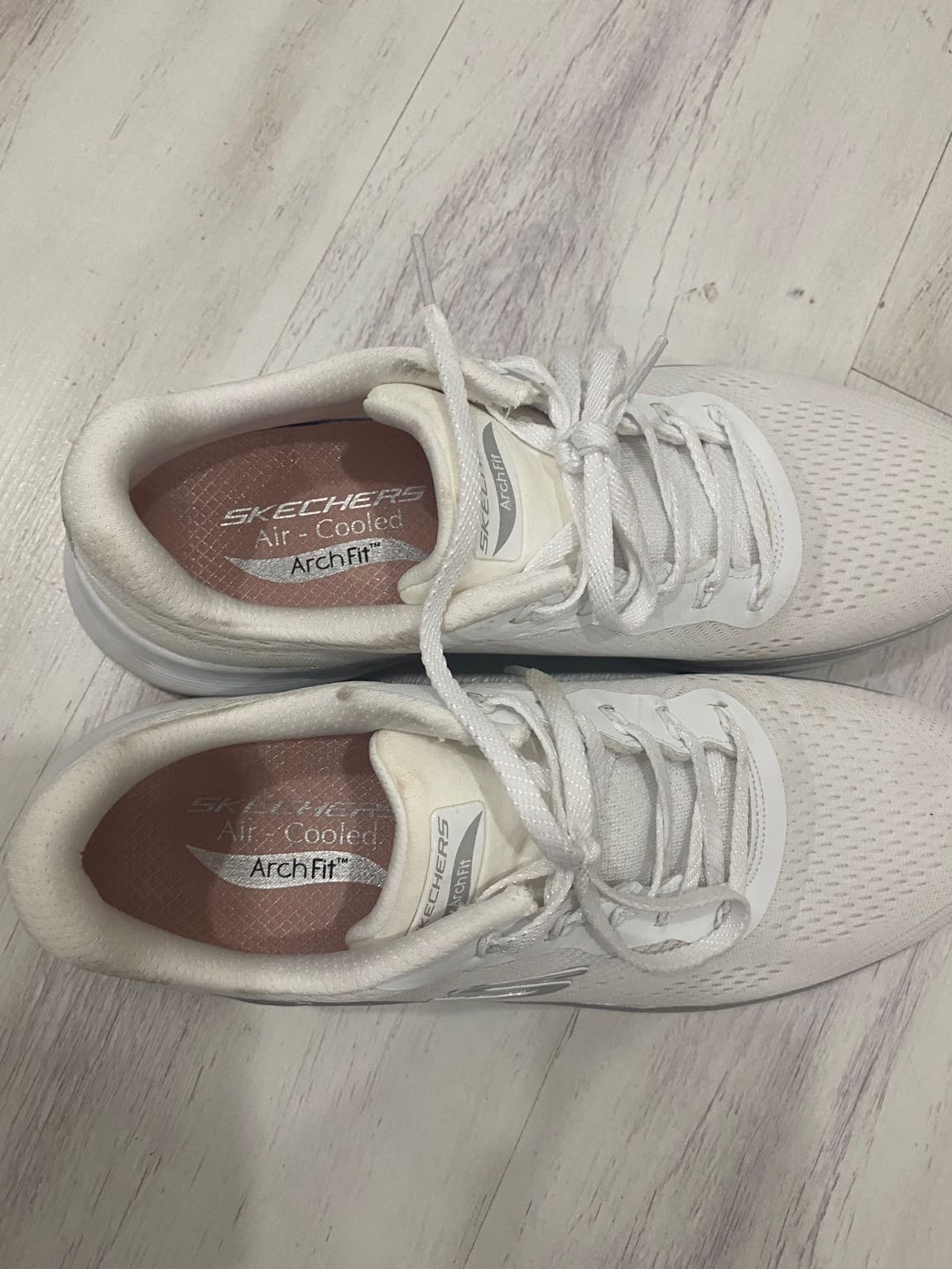 Skechers Beyaz Spor Ayakkabı — görsel 3/4