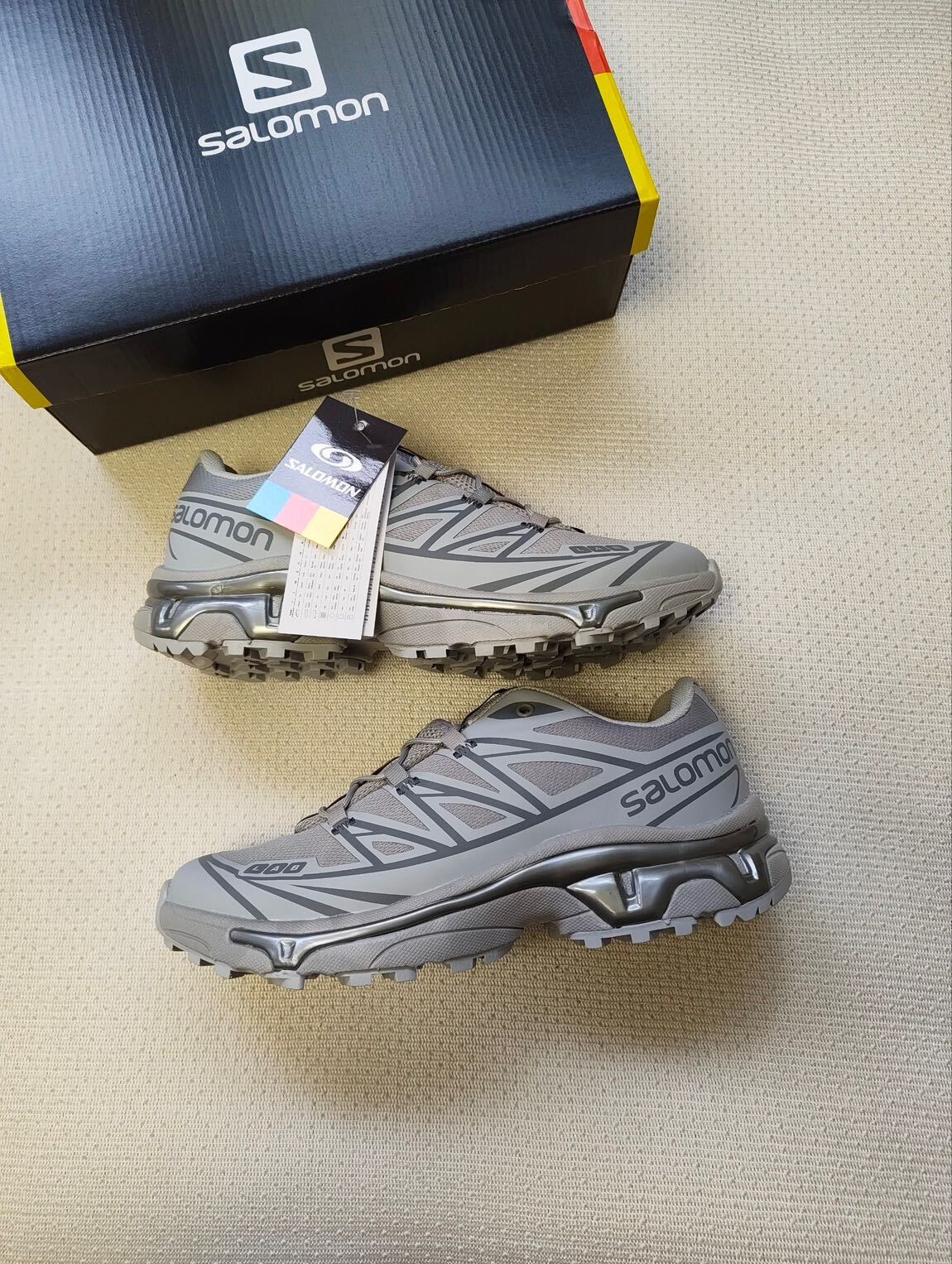 Gri Salomon Spor Ayakkabı — görsel 3/8