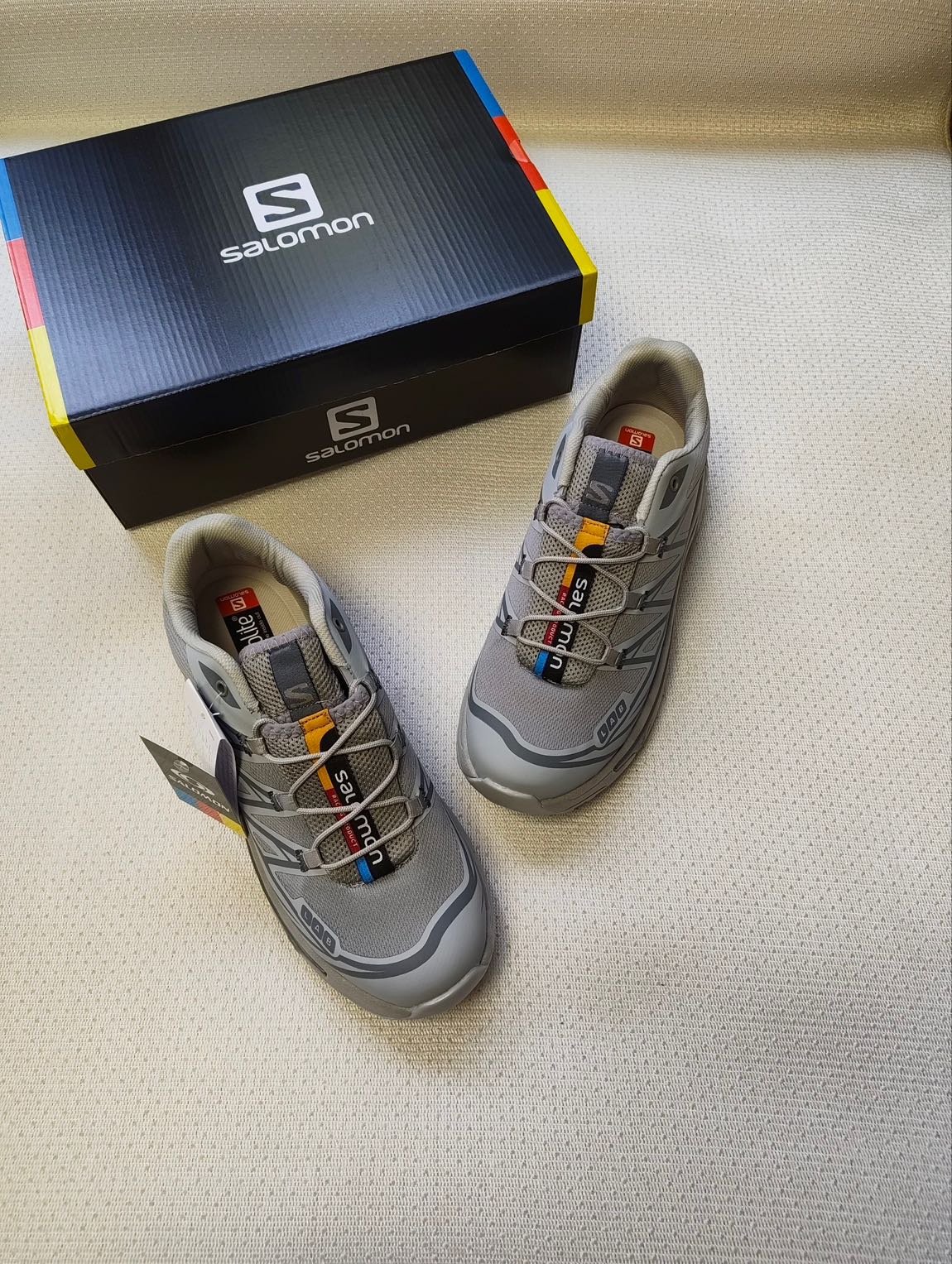 Gri Salomon Spor Ayakkabı — görsel 4/8