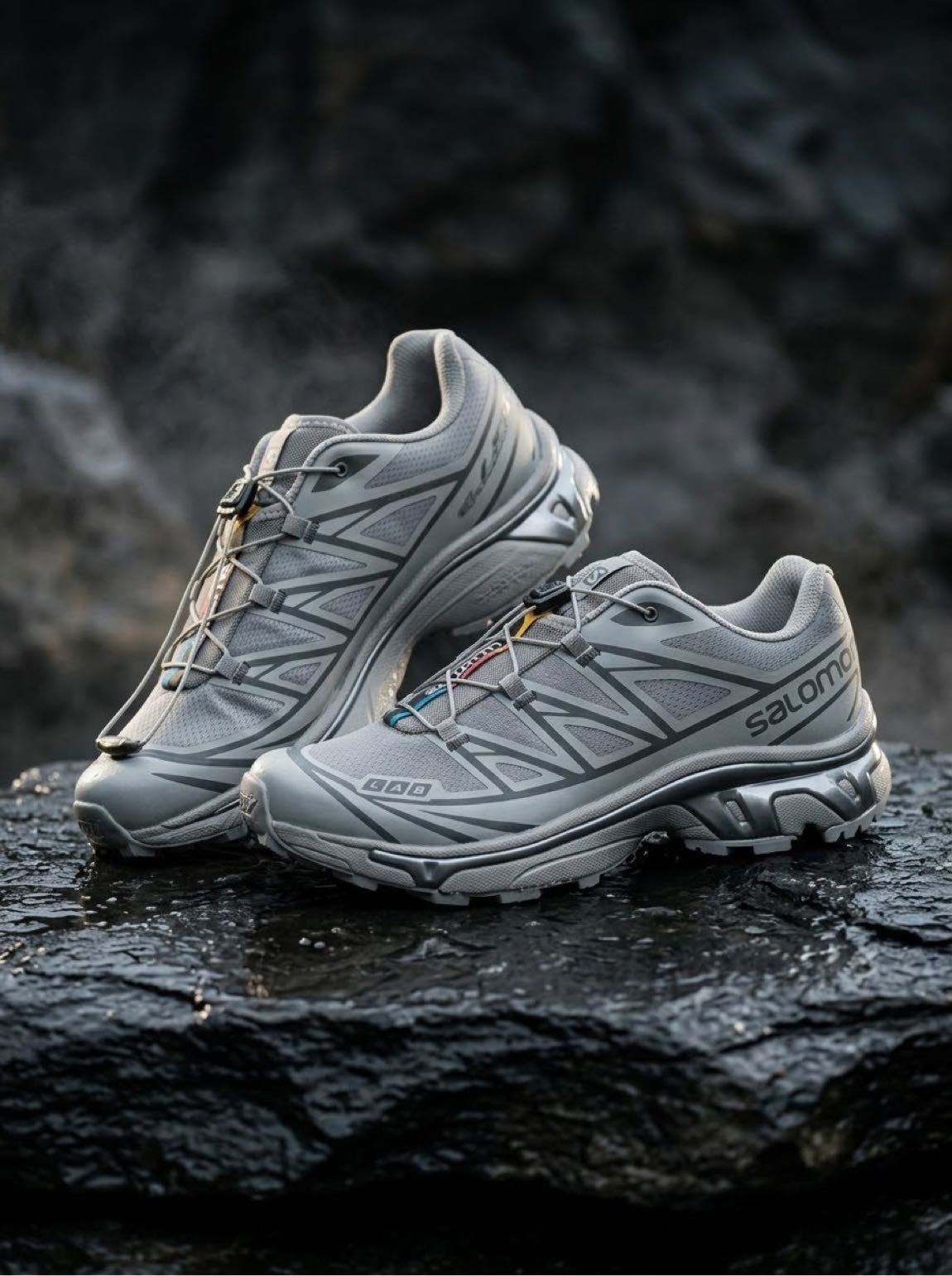 Gri Salomon Spor Ayakkabı — görsel 7/8