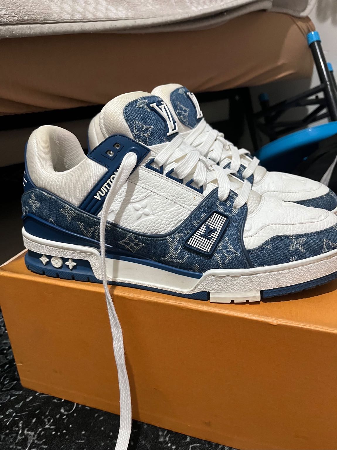Louis Vuitton denim trainer — görsel 10/15