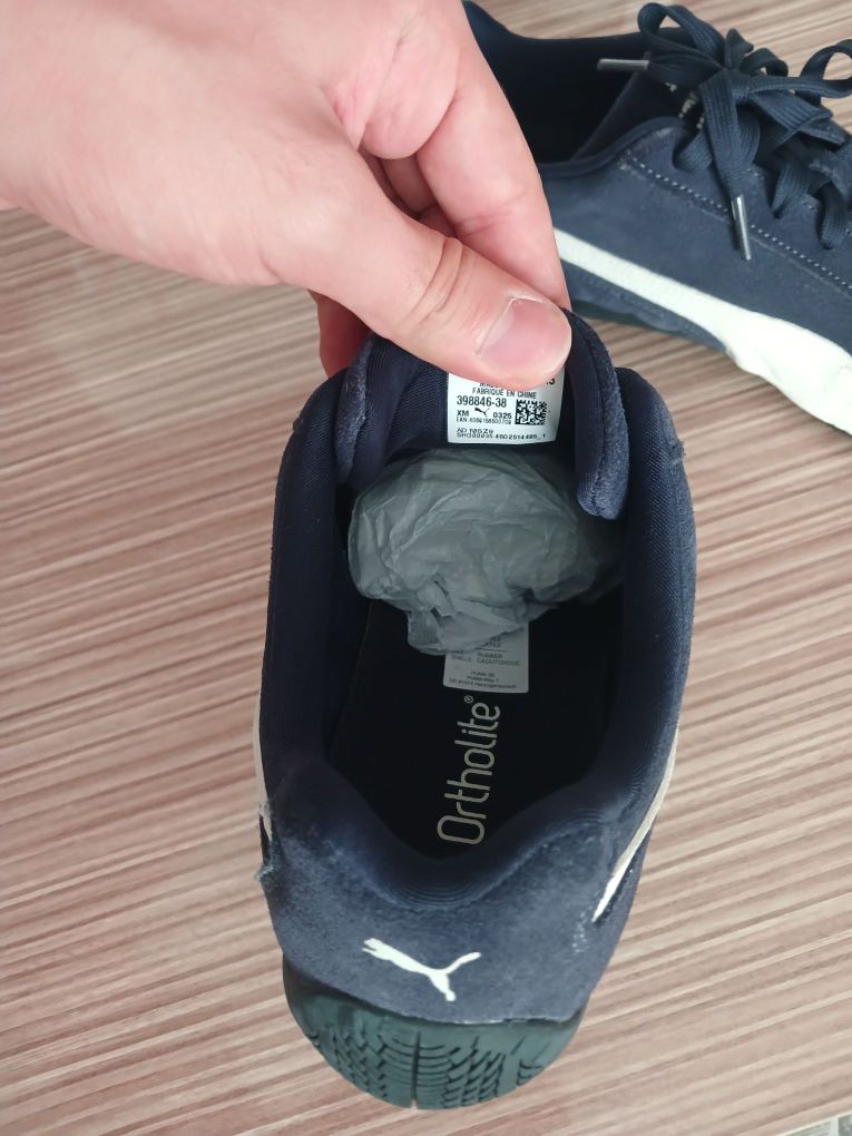 Puma SpeedCat Lacivert Sneaker — görsel 8/12