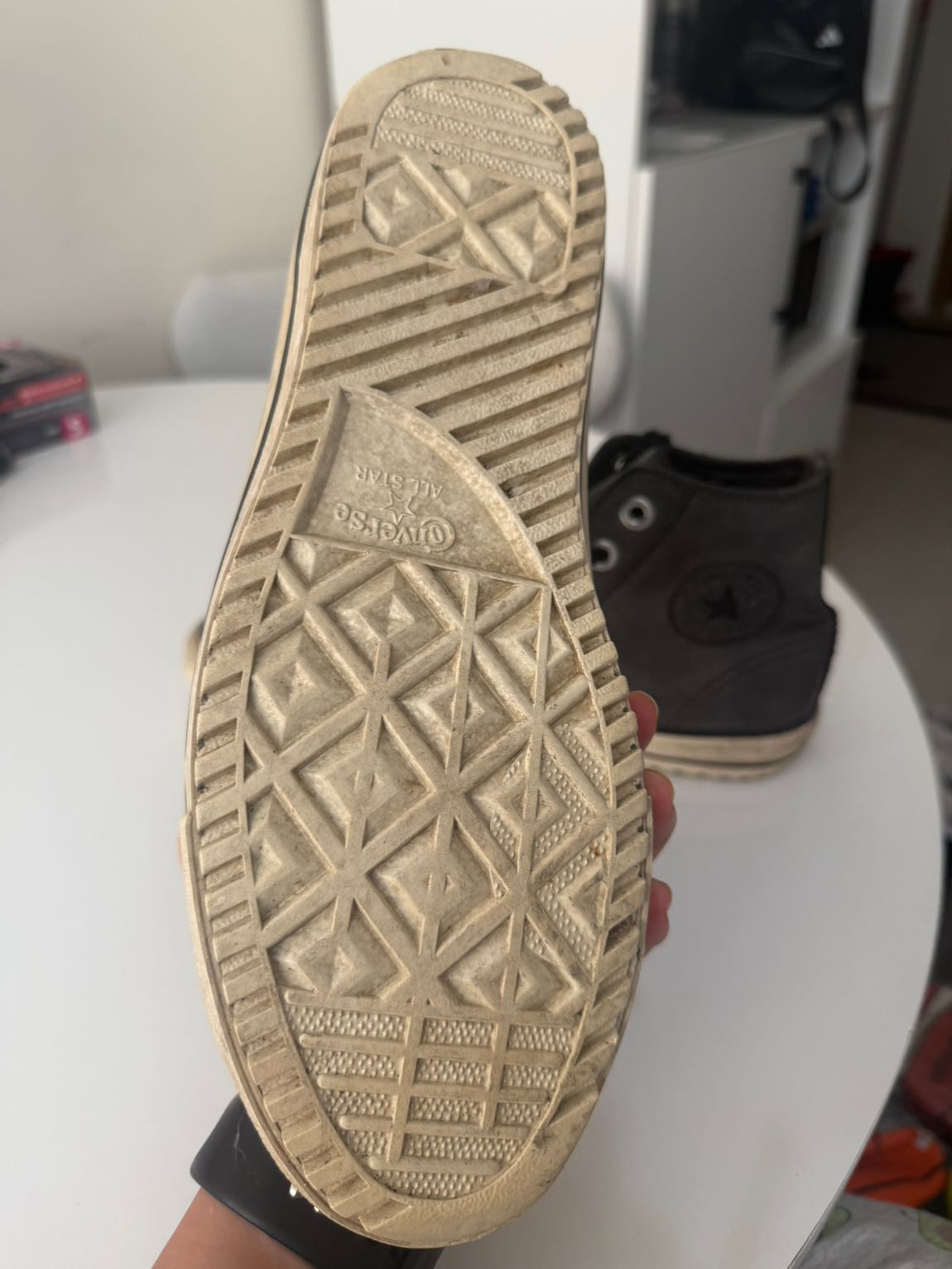 Converse deri Siyah Sneaker — görsel 3/5