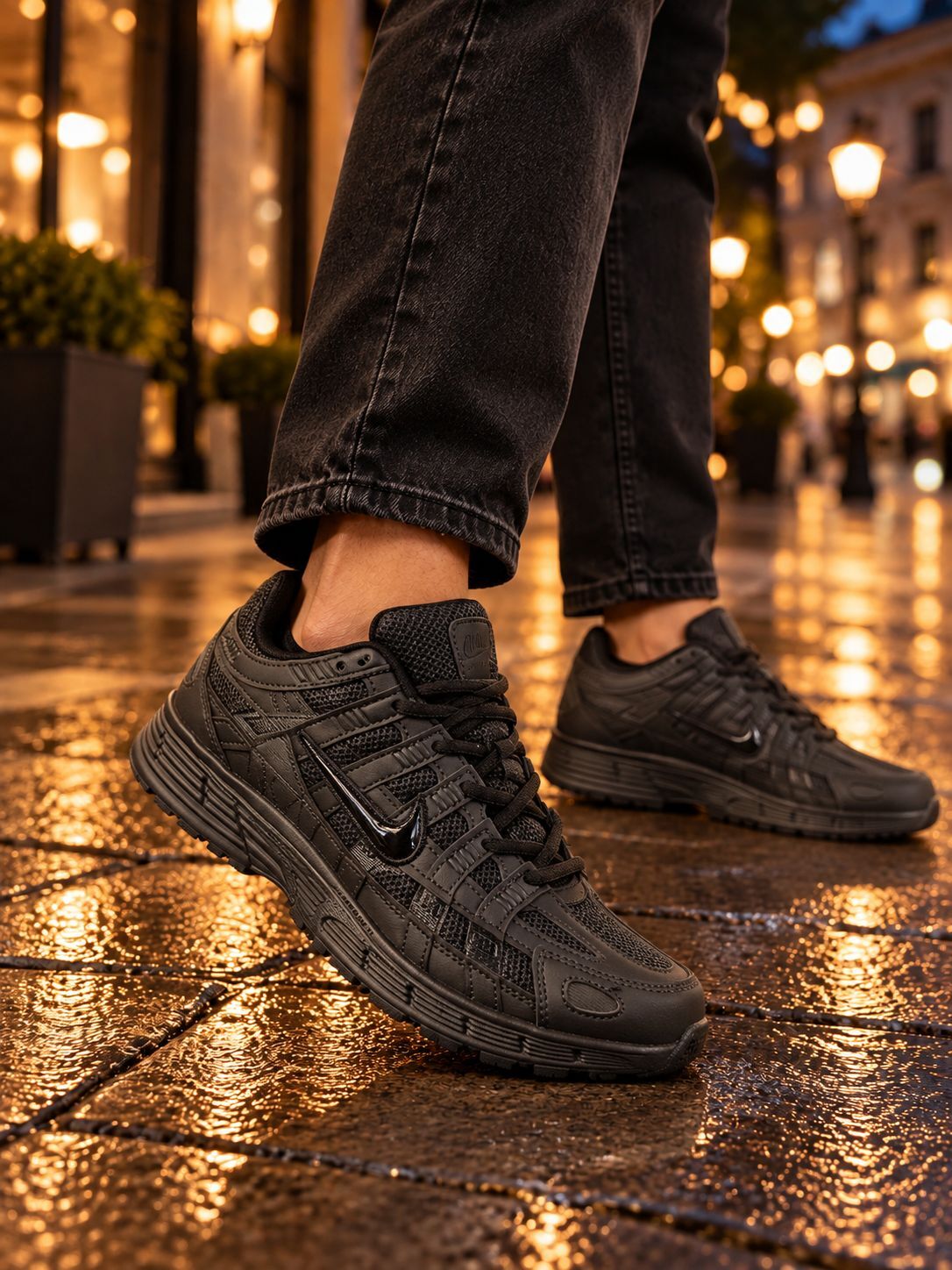 Nike P-6000 Triple Black Siyah Erkek — görsel 3/3