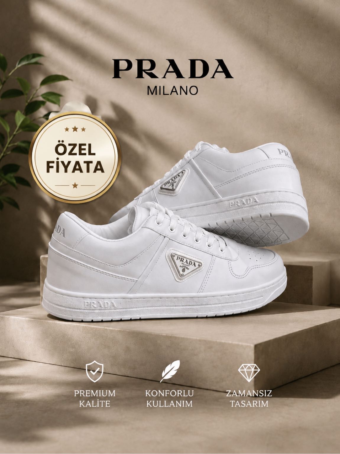 PRADA MİLANO PREMİUM AYAKKABI• — görsel 5/5