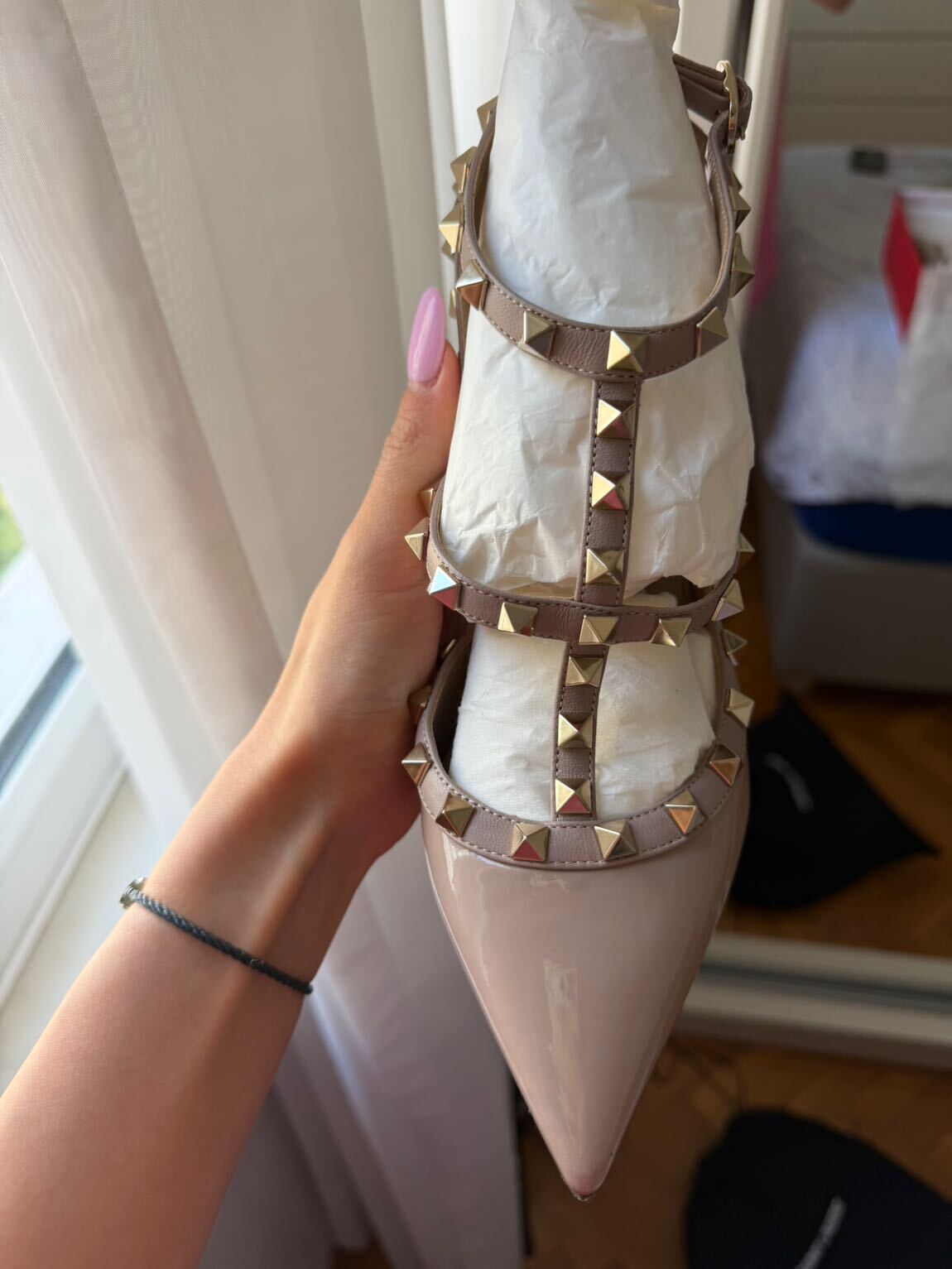 Valentino Garavani Rockstud Pudra Deri — görsel 6/9