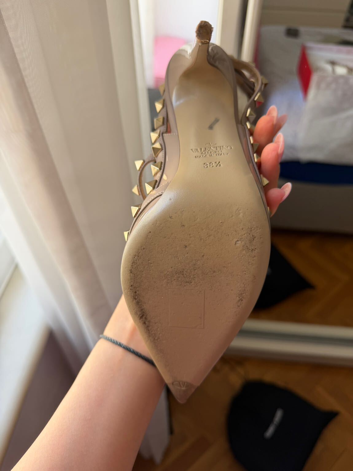 Valentino Garavani Rockstud Pudra Deri — görsel 4/9