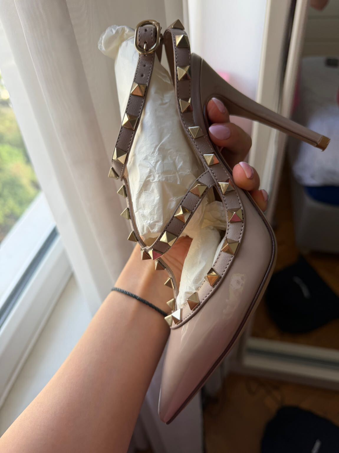 Valentino Garavani Rockstud Pudra Deri — görsel 7/9