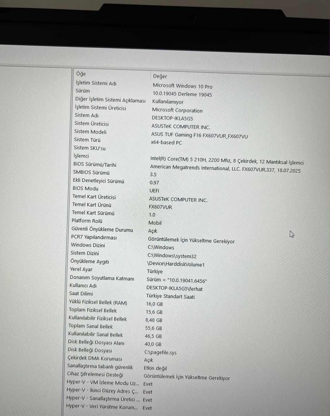 Laptop bilgisayar — görsel 7/9