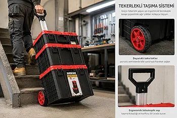 Super Bag 3'lü Takım Çantası Seti — görsel 2/6
