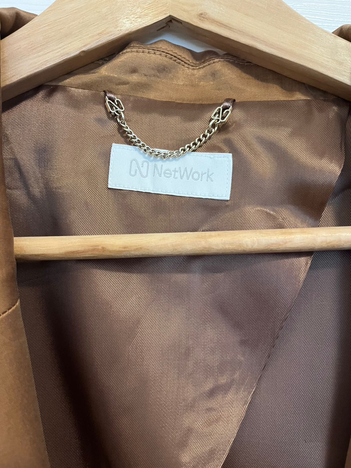 Network Cupro Blazer Ceket — görsel 4/7