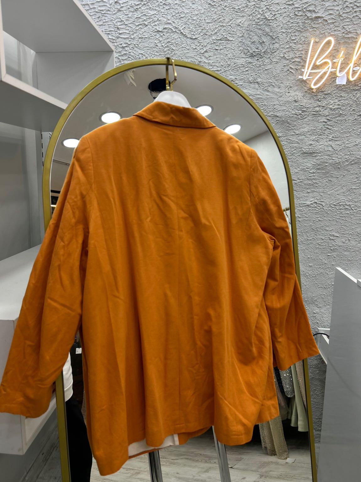 Turuncu Blazer Ceket — görsel 3/4