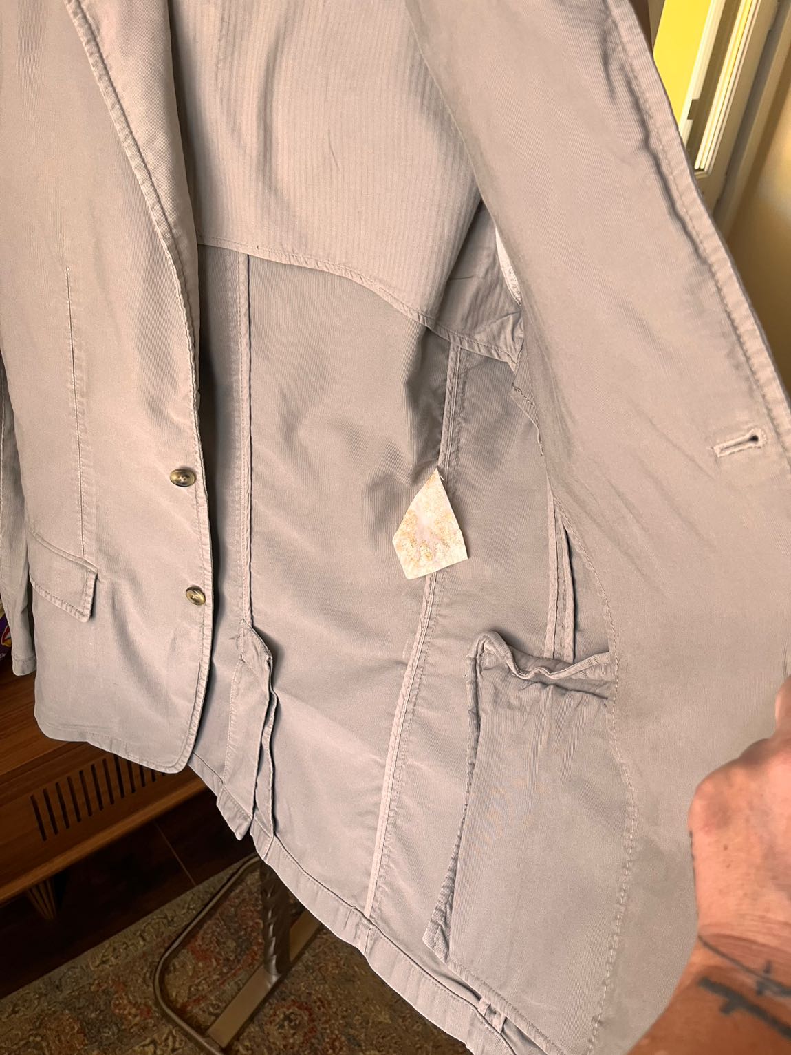 Prada Gri Blazer Ceket Beymen zorlu — görsel 4/8