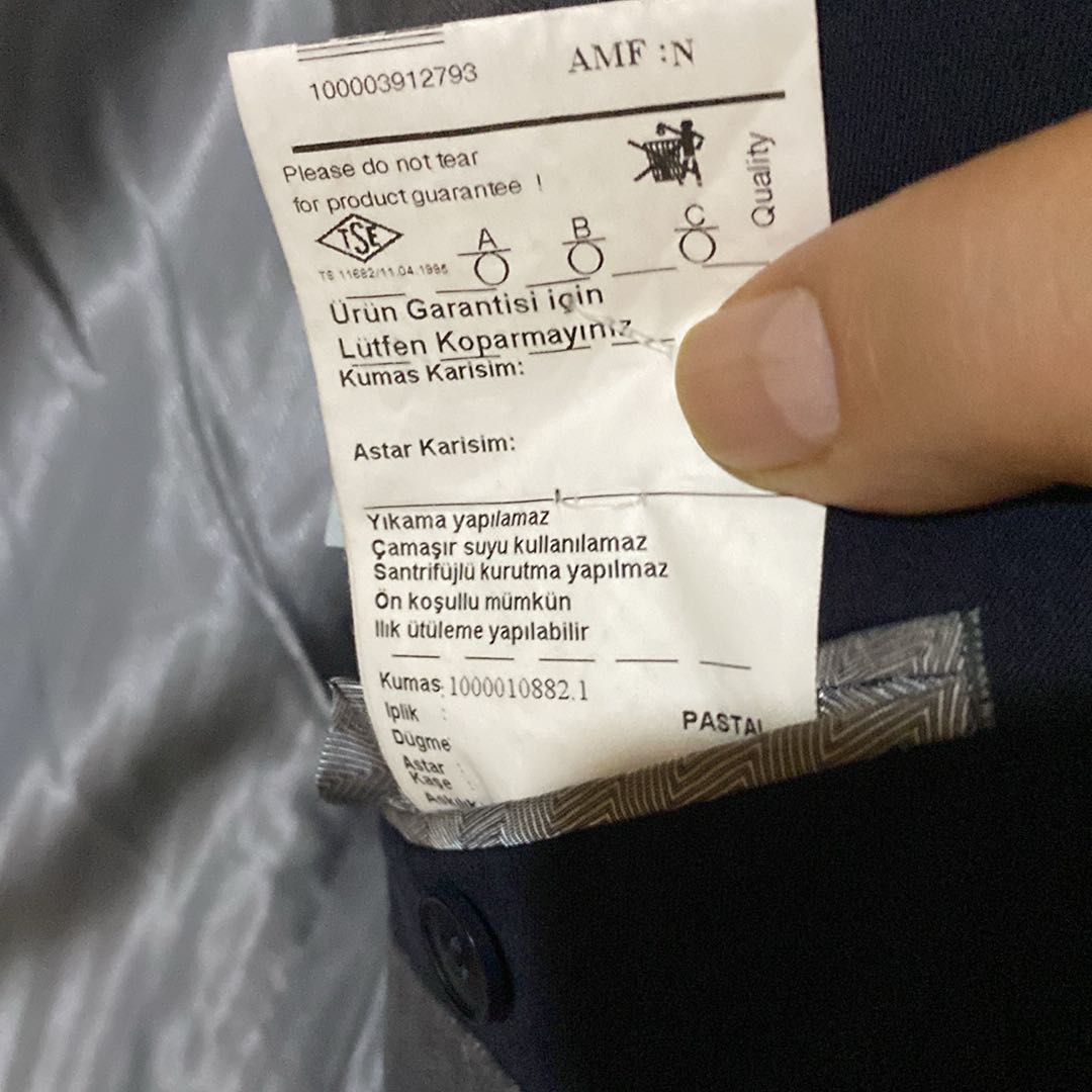 Lacivert Blazer Ceket — görsel 3/4