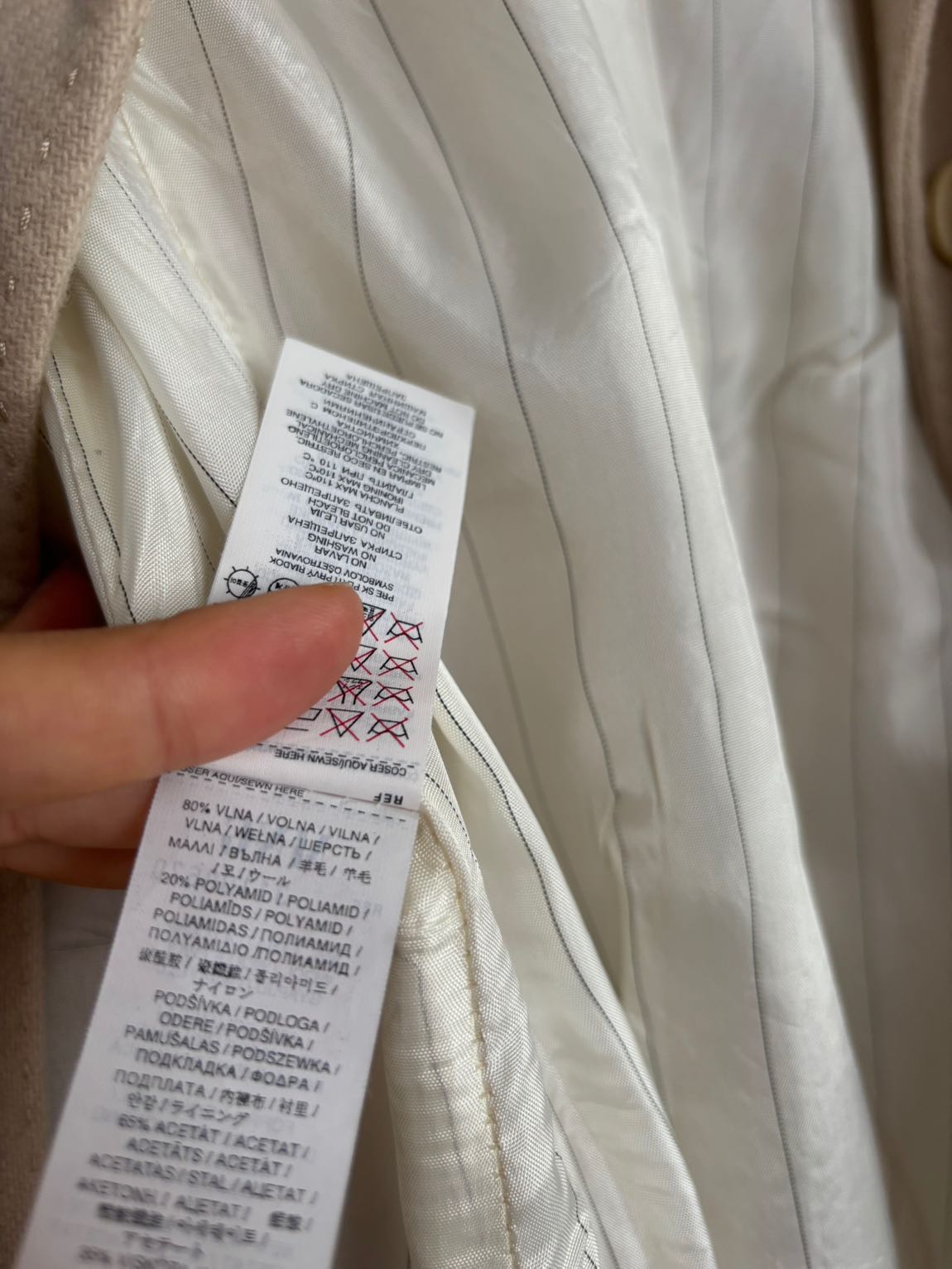 Mango Yün Blazer — görsel 4/5