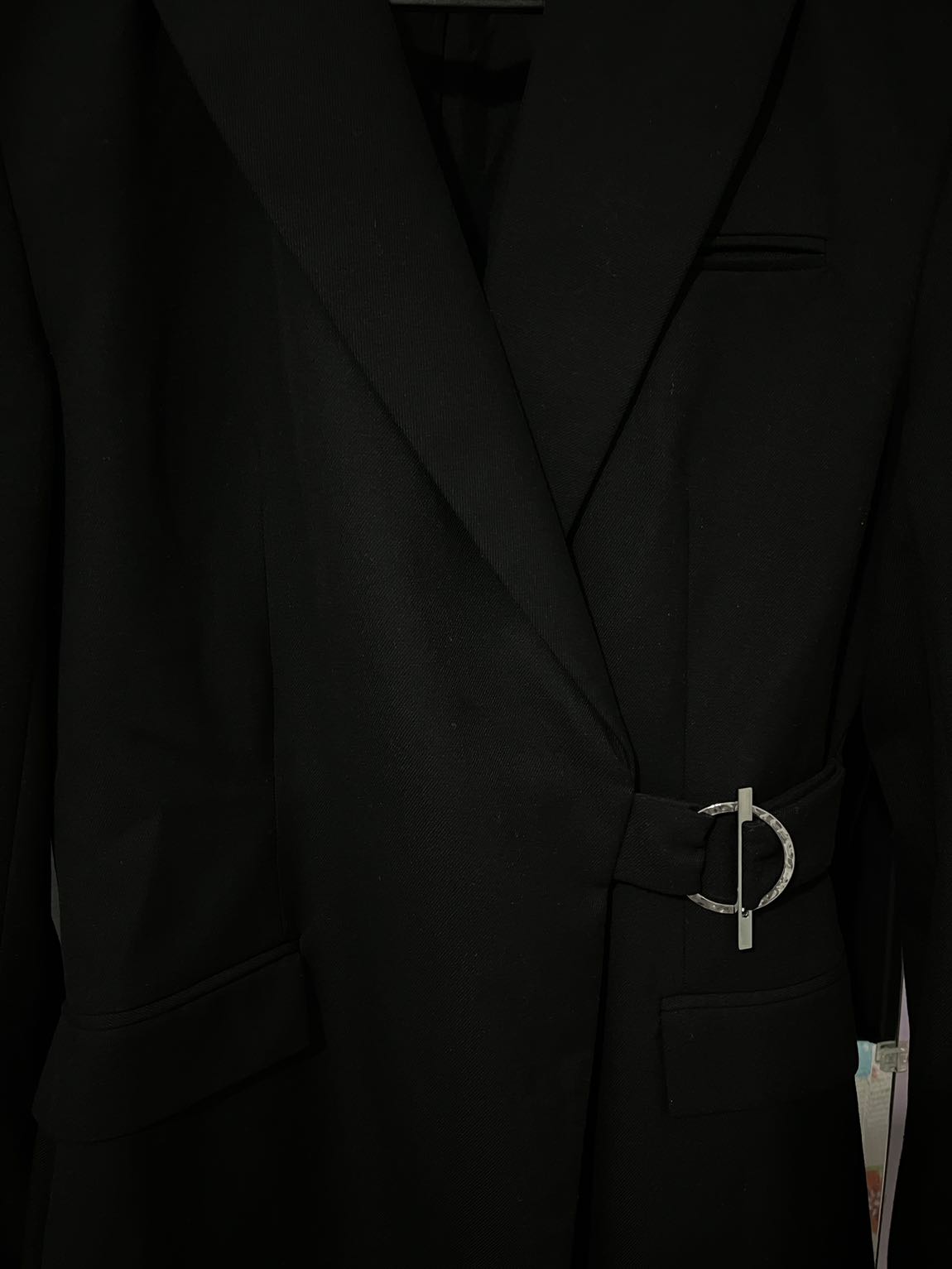 Siyah Blazer Elbise Ceket — görsel 3/5