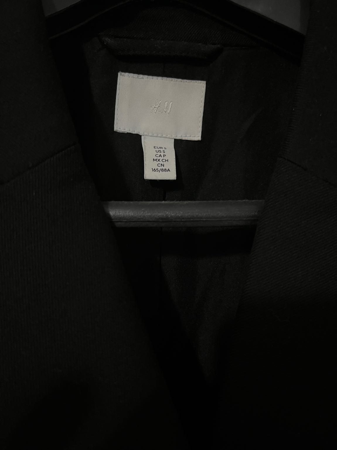 Siyah Blazer Elbise Ceket — görsel 5/5