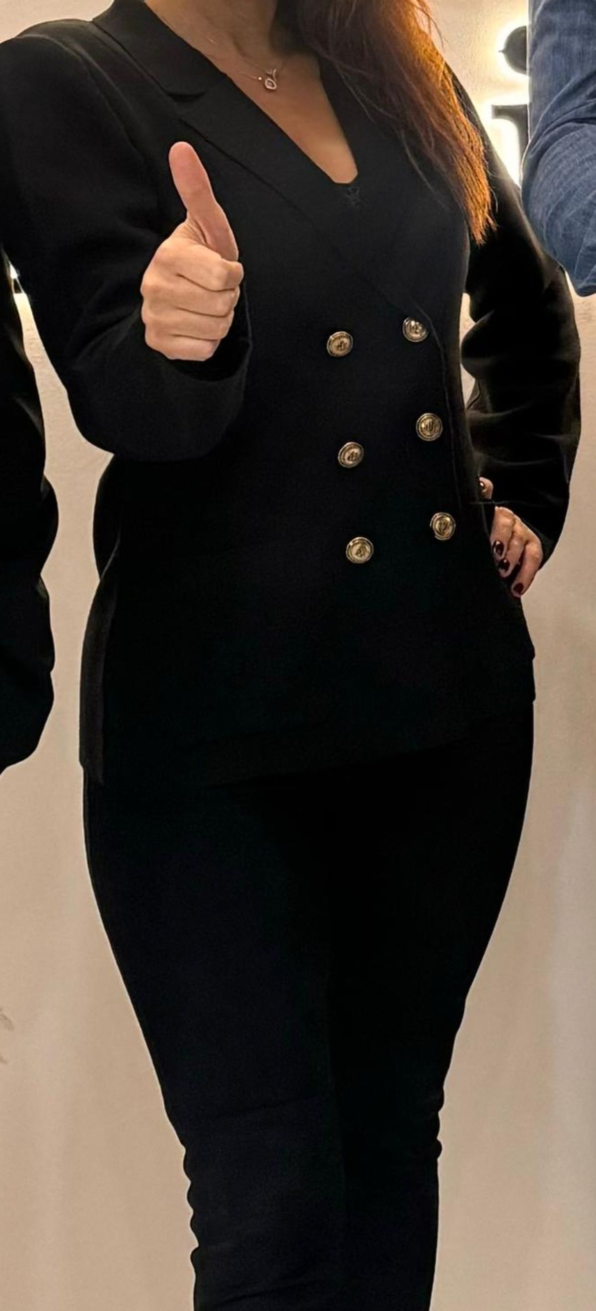 Siyah Blazer Ceket — görsel 7/8