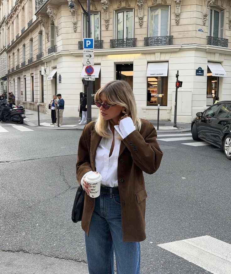 Süet Blazer — görsel 6/20
