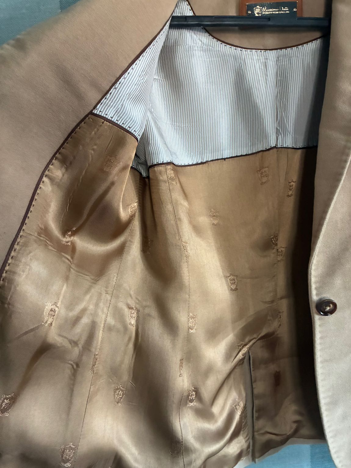 Massimo Dutti Bej Blazer Ceket — görsel 3/5