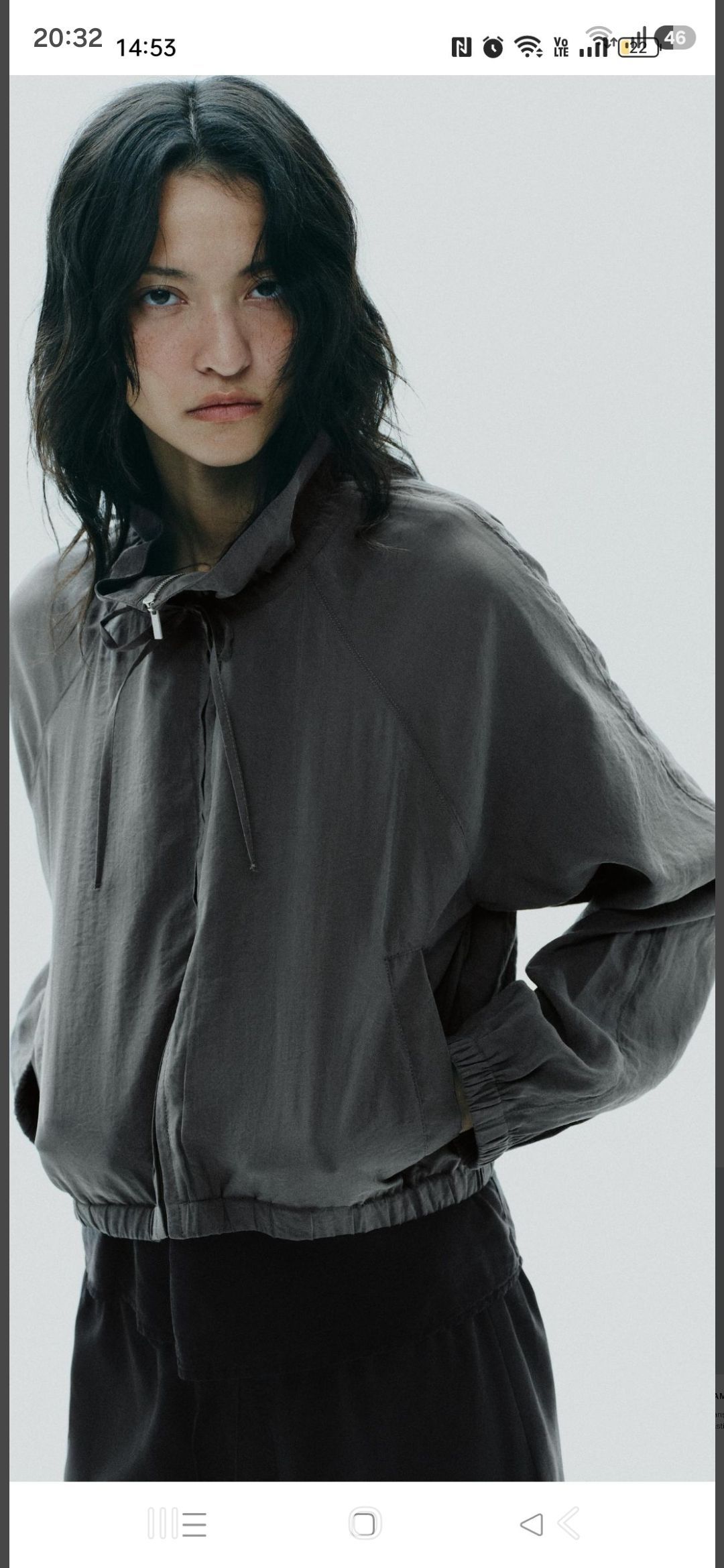 Zara İnce Bomber Ceket — görsel 4/8