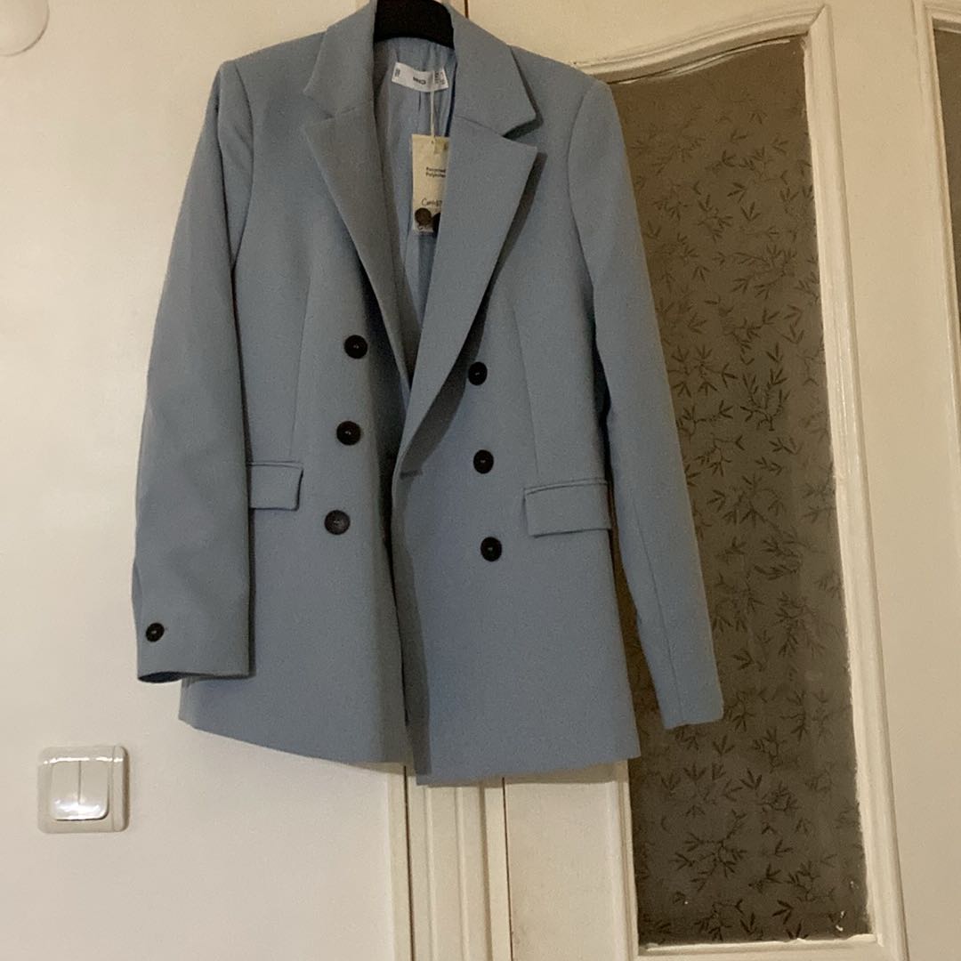 Mango Mavi Blazer Ceket — görsel 2/9