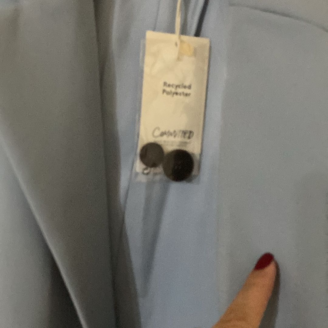 Mango Mavi Blazer Ceket — görsel 3/9
