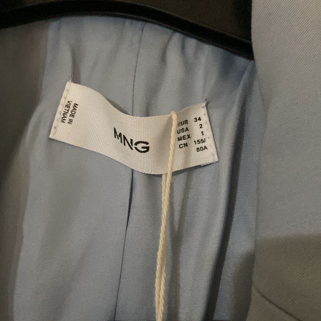 Mango Mavi Blazer Ceket — görsel 4/9