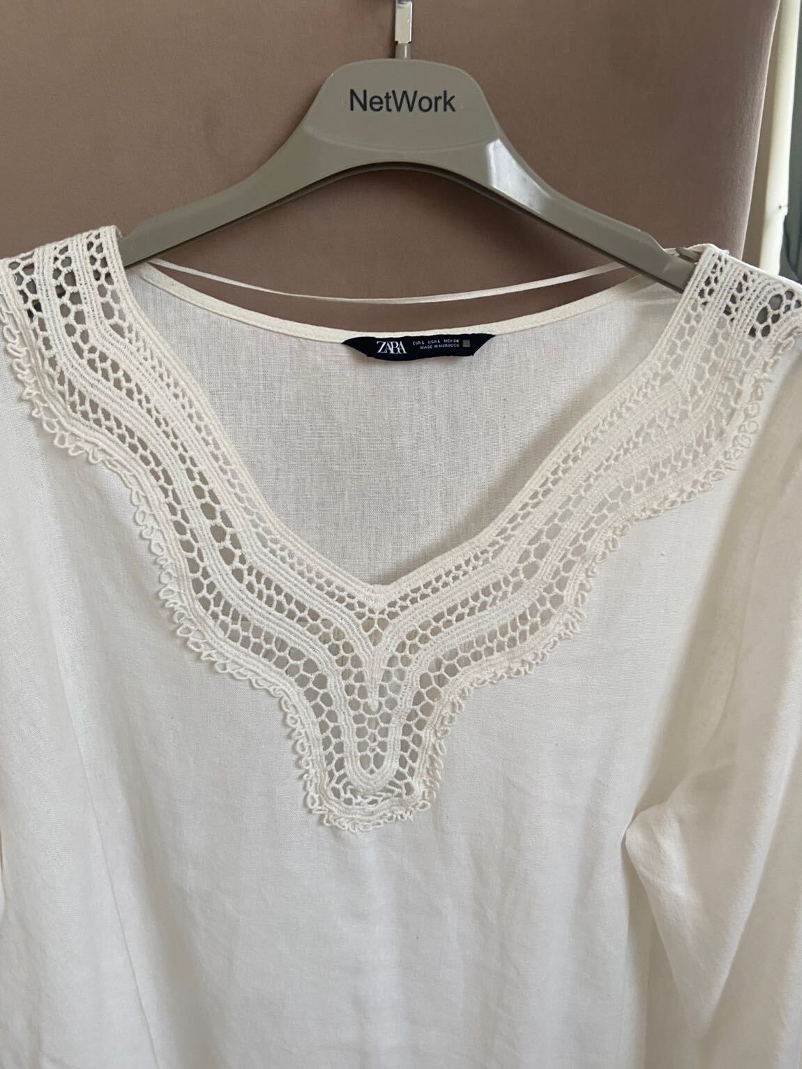 Zara işlemeli bluz — görsel 4/7